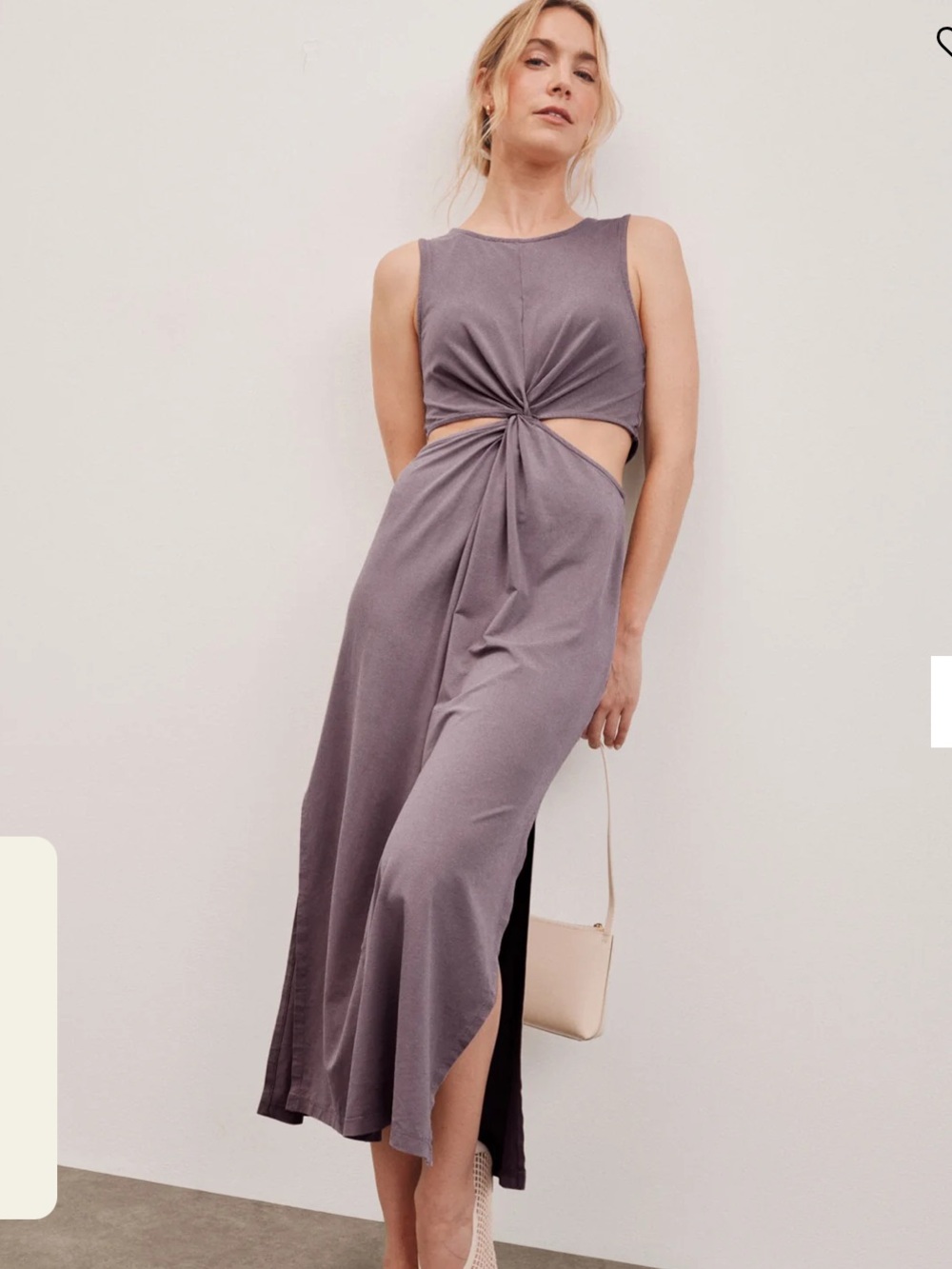 Beyond Yoga Around The World Front Twist Dress